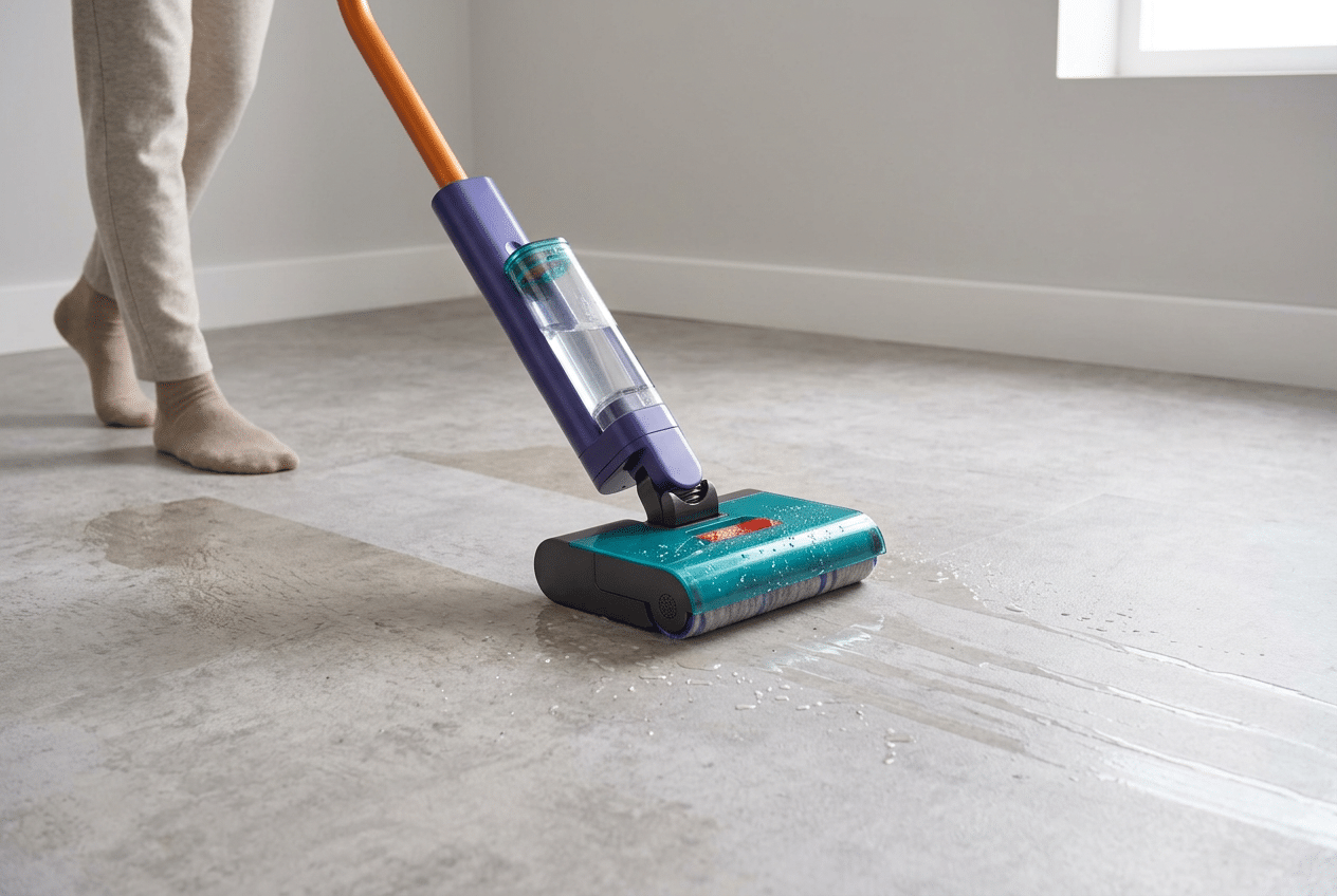 Dit moet je weten over de Dyson Clean + Wash op PVC-vloeren